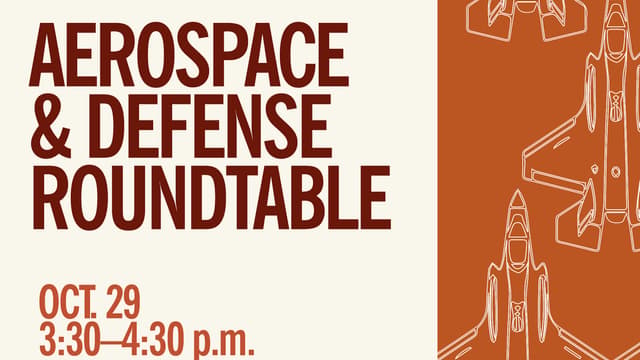 Global Gateway: Romania x Utah Aerospace & Defense Roundtable