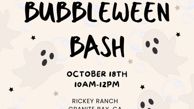 Bubbleween Bash 🎃👻🫧
