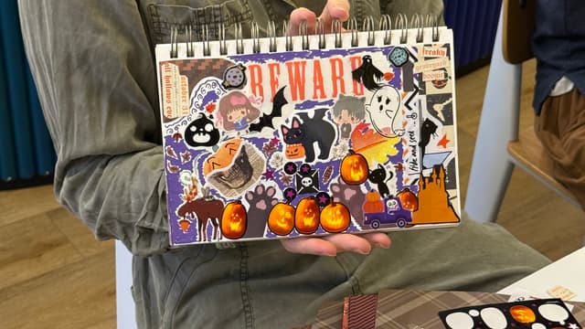 halloween junk journal club w/ lamcha matcha