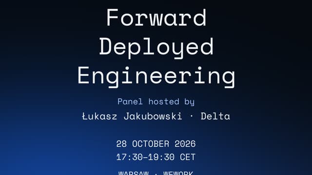 Forward Deployed Engineering Panel