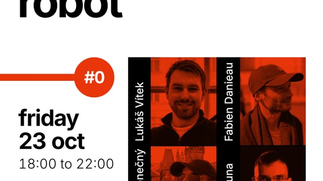 PROTO ROBOT #0 Robotics Meetup in Prague