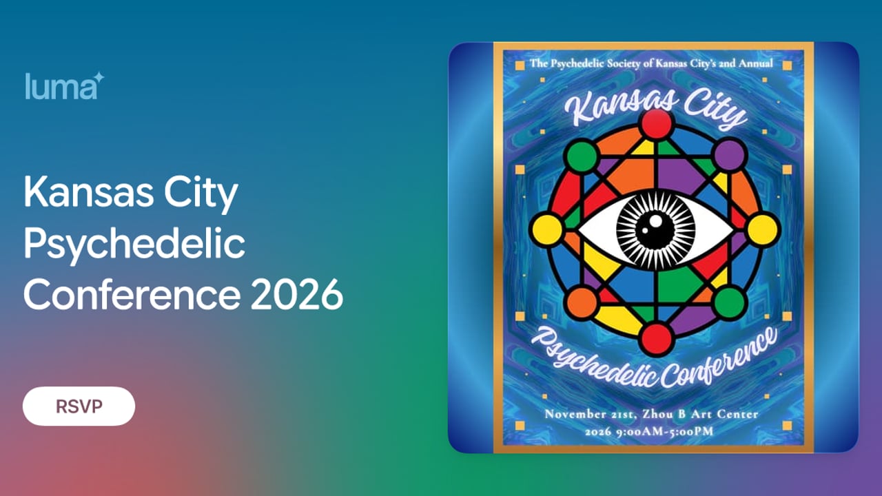 Kansas City Psychedelic Conference 2026 | Nov 21, 2026 - Kansas City, MO