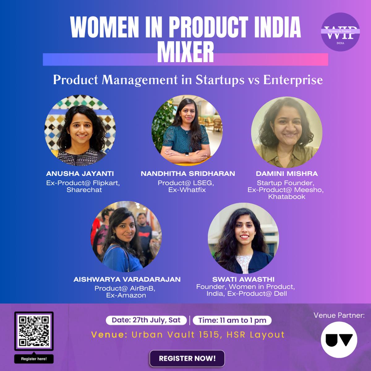 Women In Product India Mixer