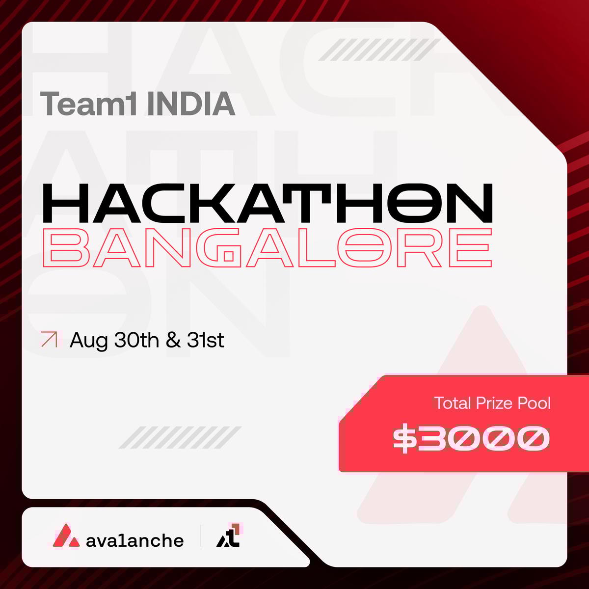 Team1 Hackathon: Bangalore