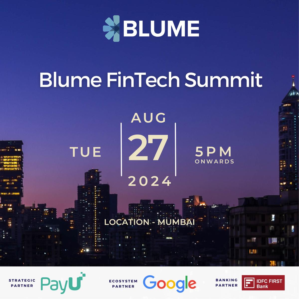 Blume FinTech Summit 24