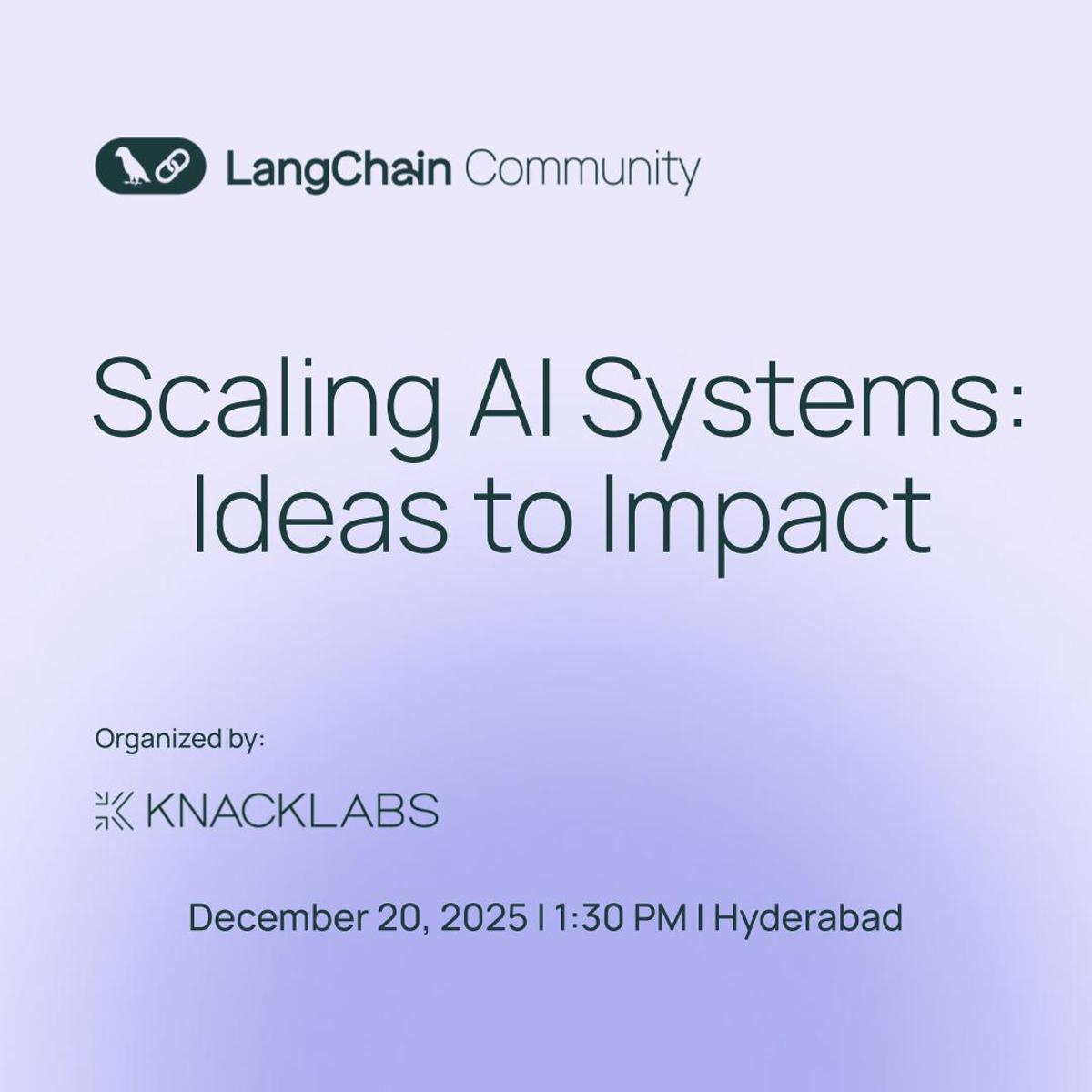 Scaling AI Systems: From Ideas to Impact