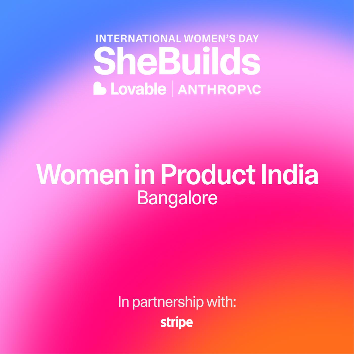 Lovable x WIP India SheBuilds