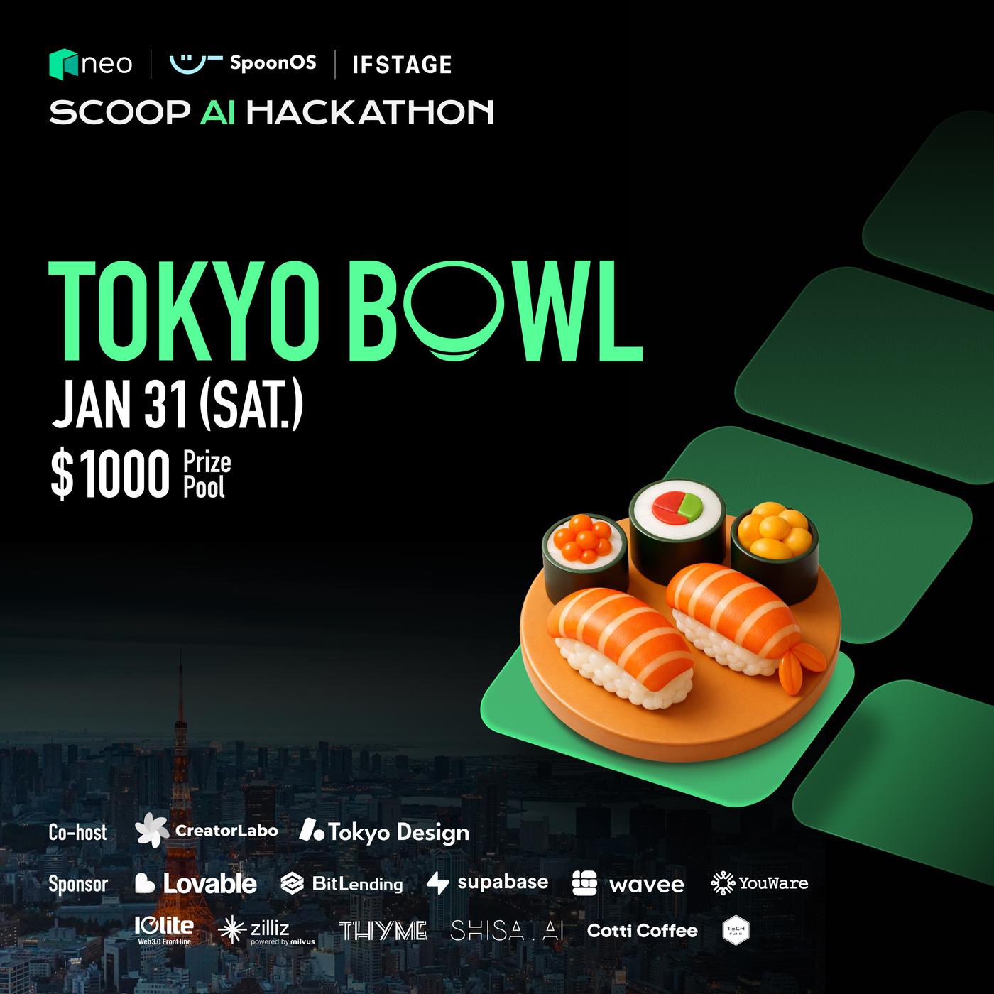 Scoop AI Hackathon Tokyo Bowl