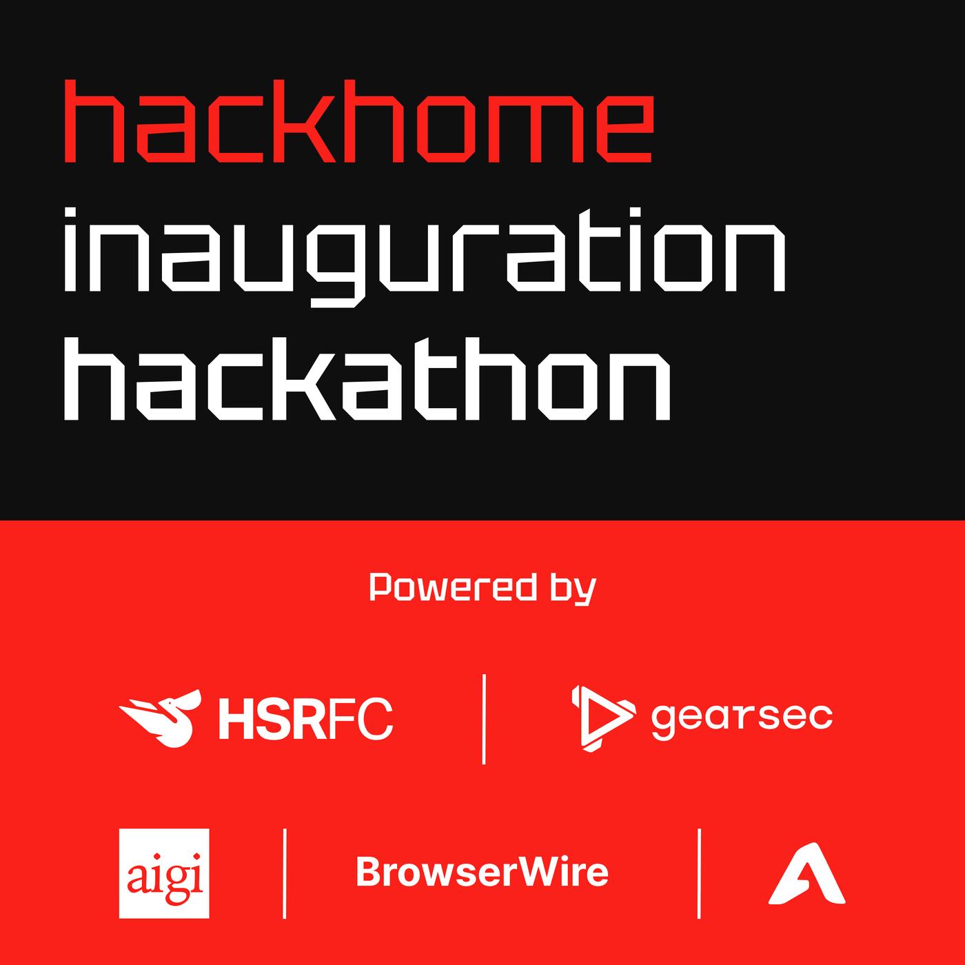 Hackhome inauguration Hackathon