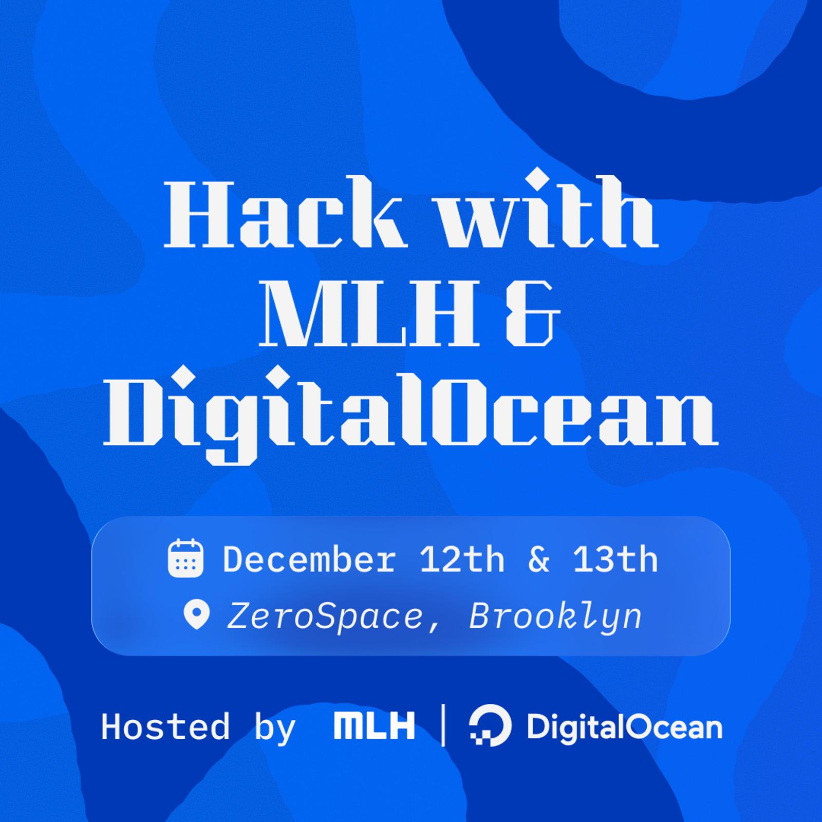 Hack with MLH and DigitalOcean: NYC