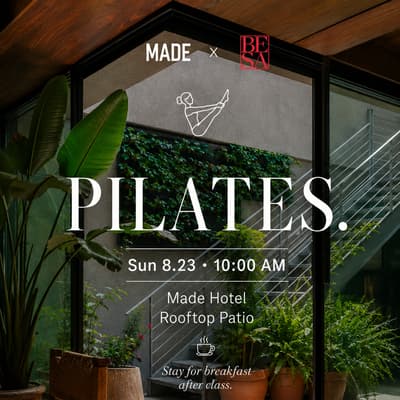 BESA Pilates x MADE Hotel