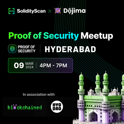 Proof of Security Meet-up in Hyderabad