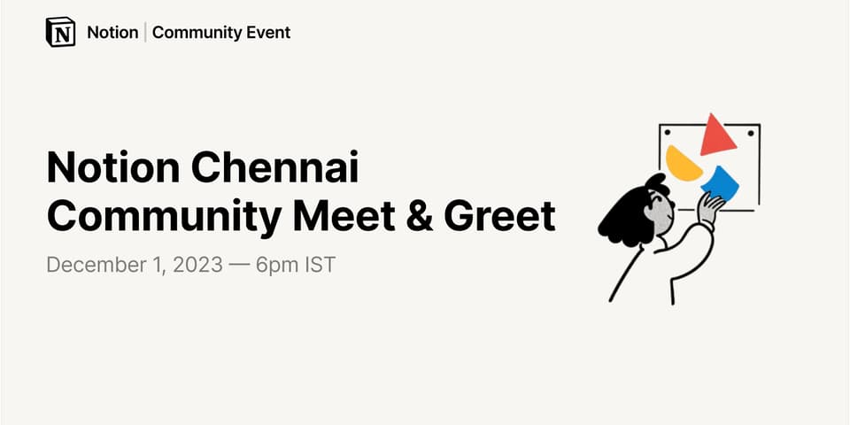 Notion Chennai Community Meet & Greet