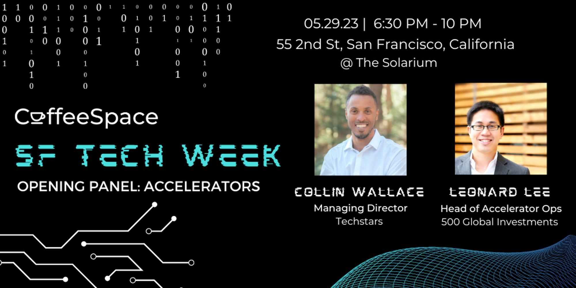 SF Tech Week Opening Panel: Accelerators · Luma