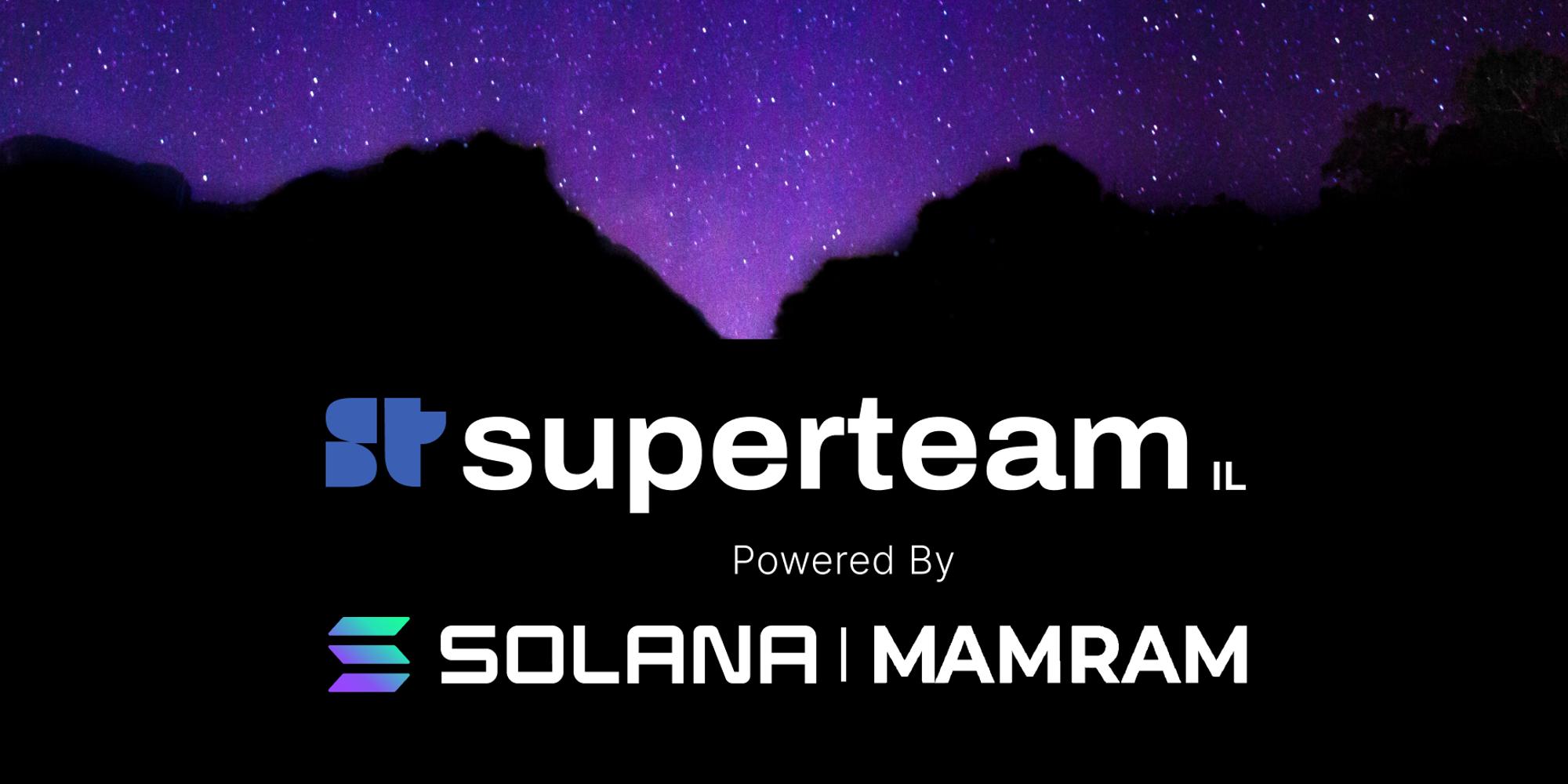 Superteam | Solana | Mamram · Luma