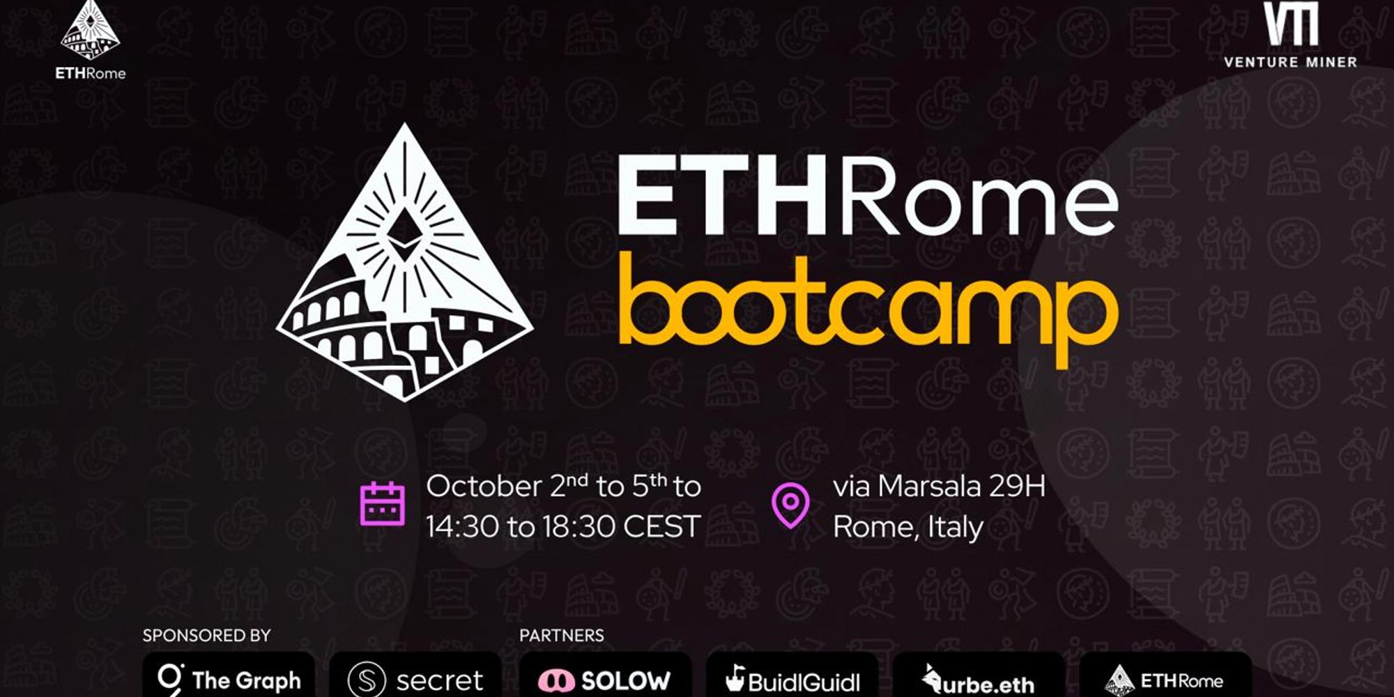 ETHRome preparation bootcamp · Luma