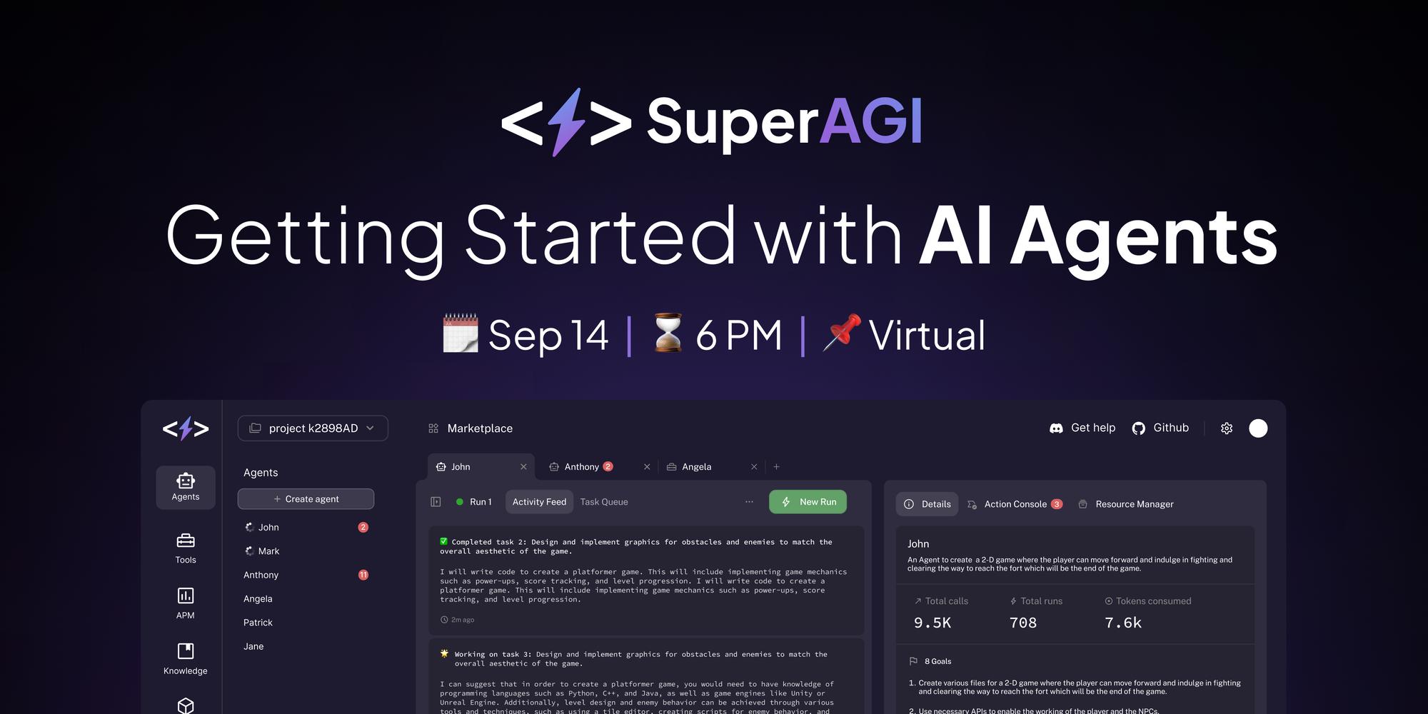 [Workshop] Getting Started with AI agents · Luma