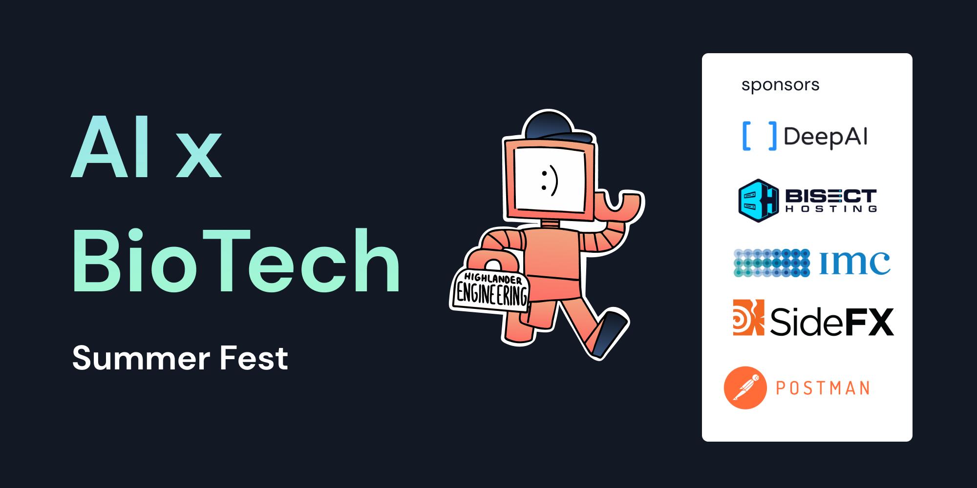 DAY 2 - AI x Biotech Summer Fest · Luma