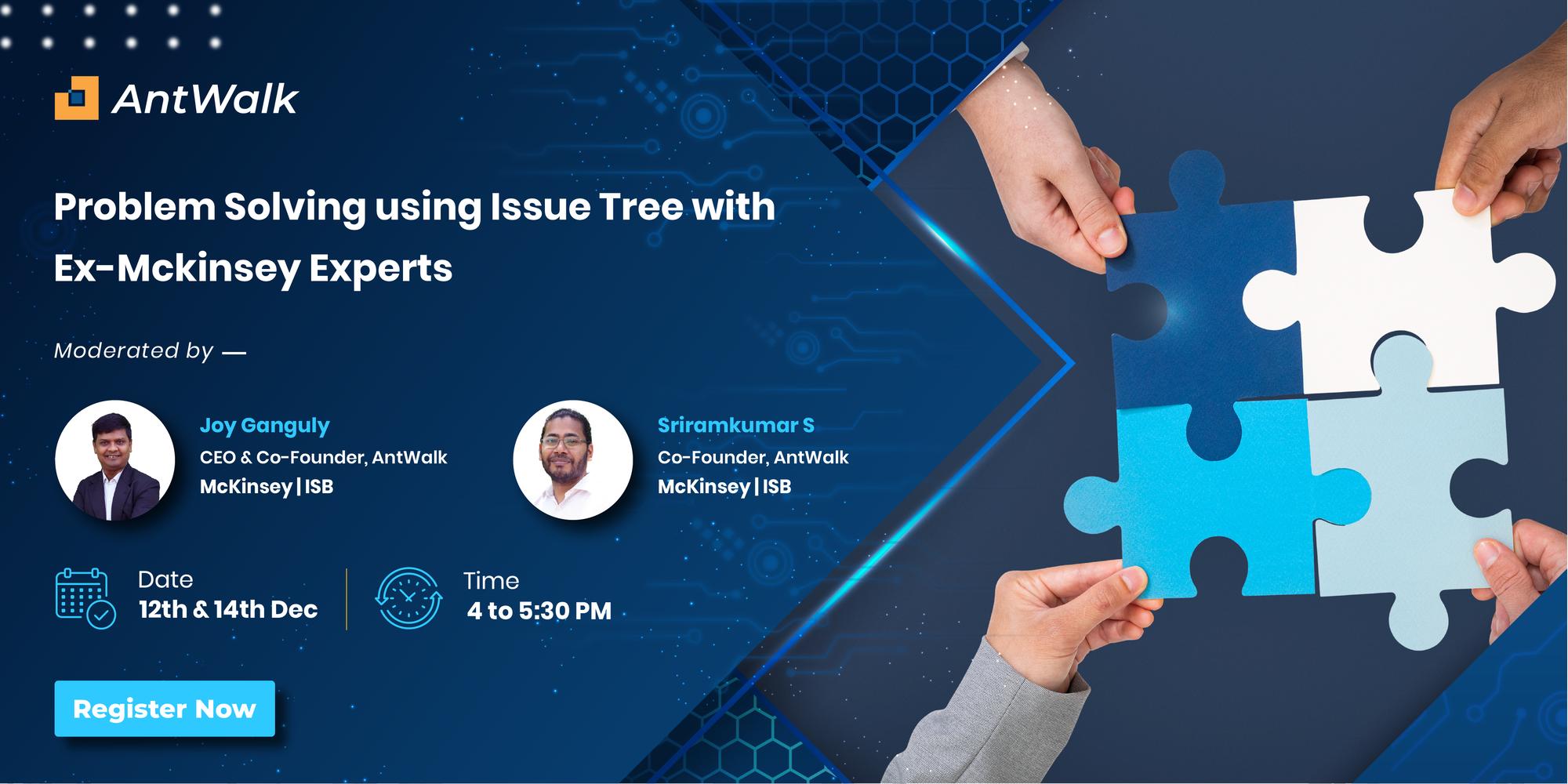 Problem Solving using Issue Tree with Ex-Mckinsey Experts · Luma