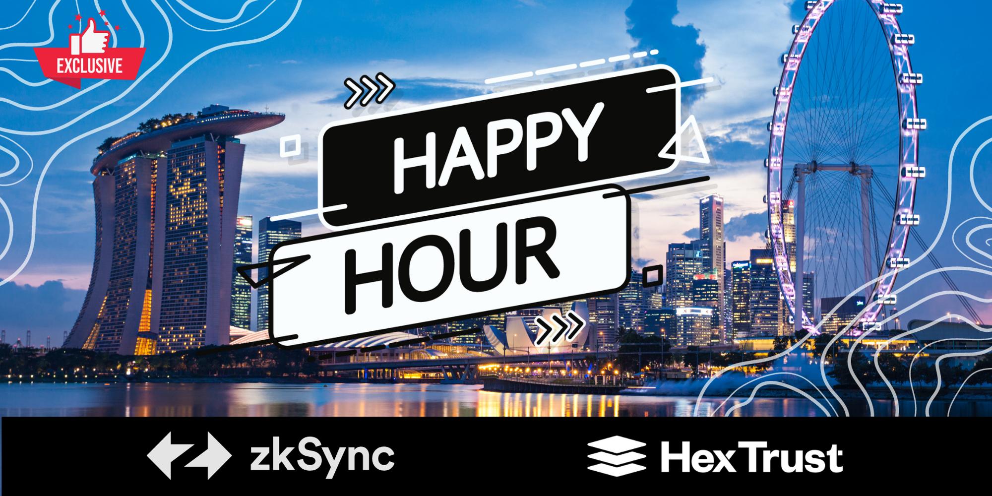 VIP Rooftop Token2049 Happy Hour - Hosted by zkSync & Hex Trust · Luma