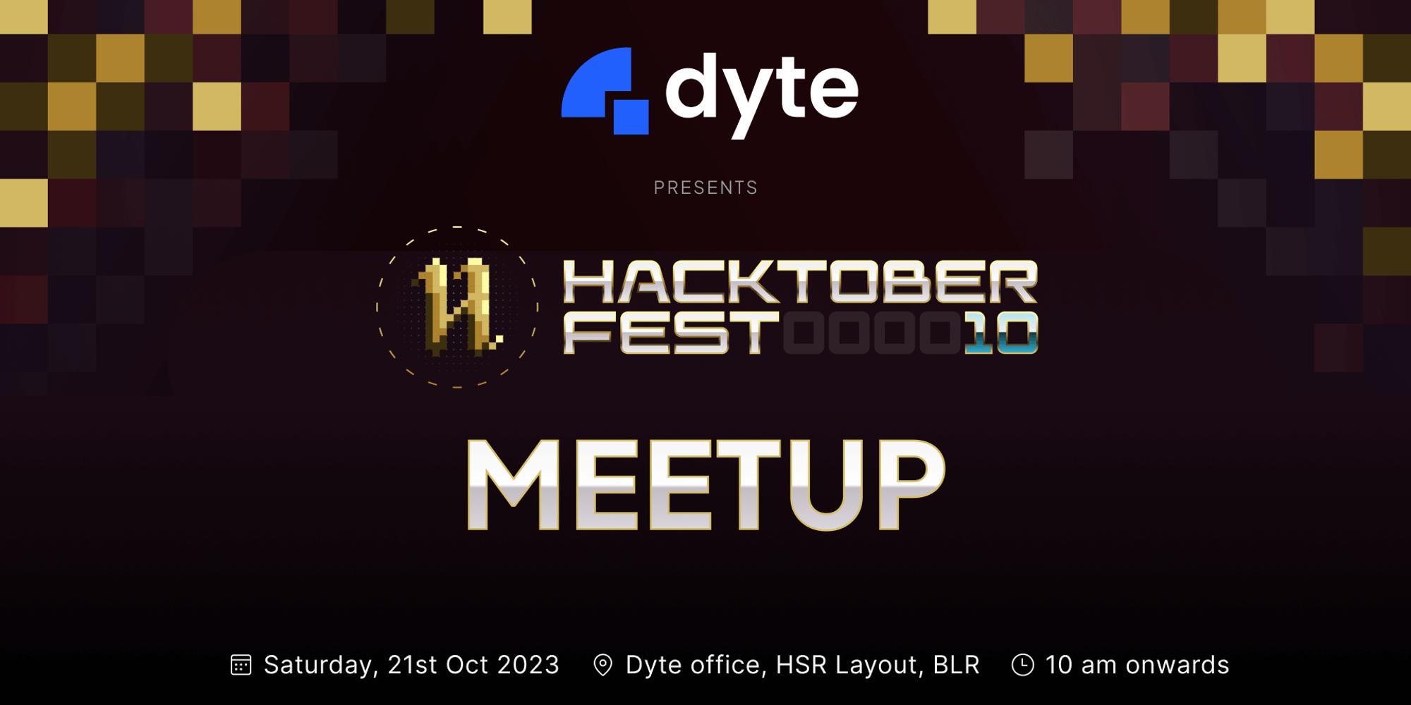 Hacktoberfest Meetup Luma