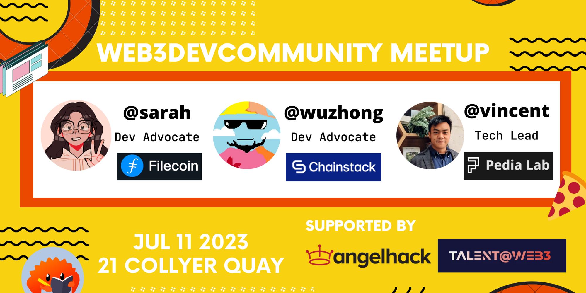 Web3Dev.Community Meetup - Jul - Decentralized Computing & More! · Luma