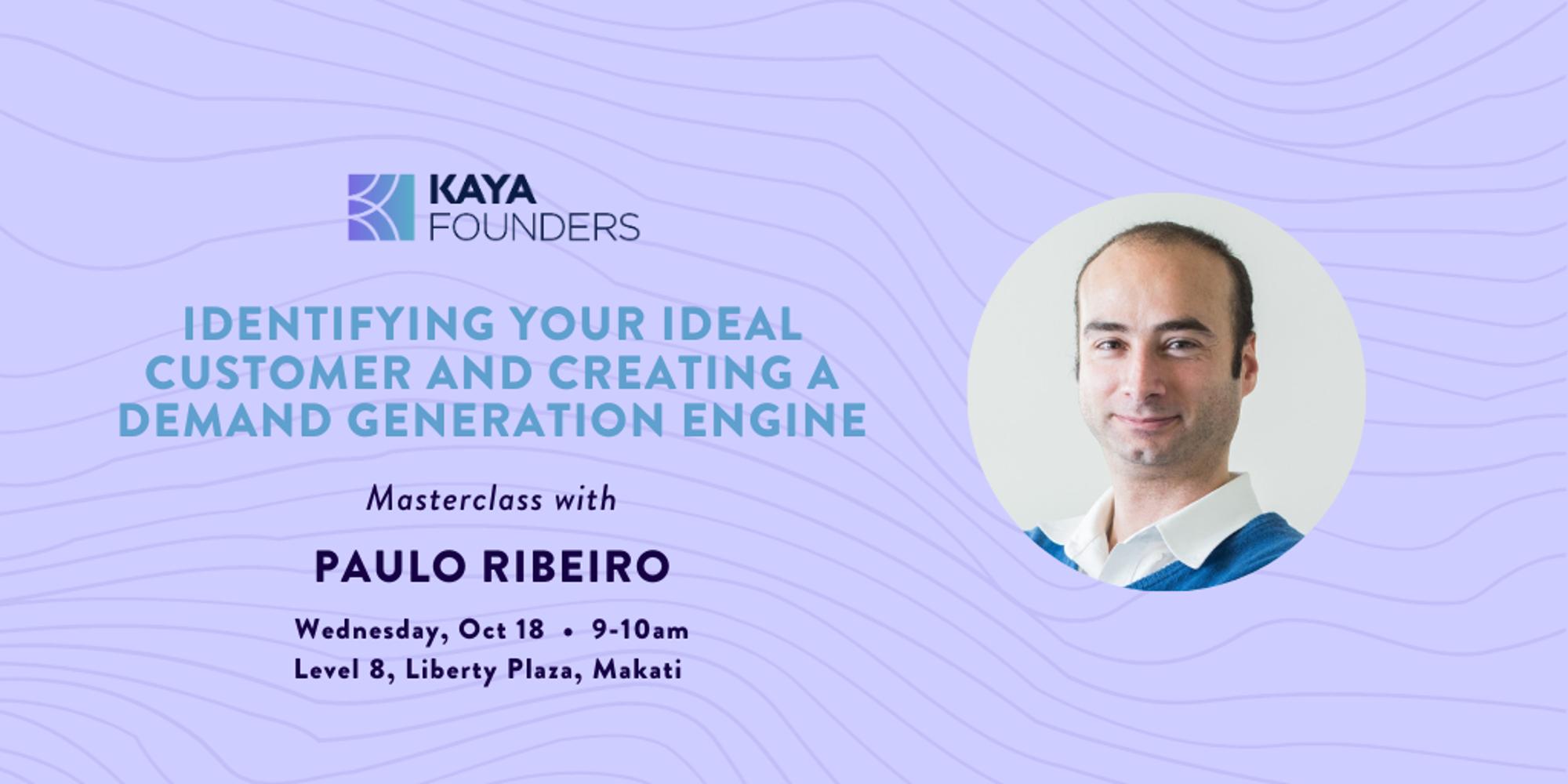 Masterclass with Paulo Ribeiro · Luma