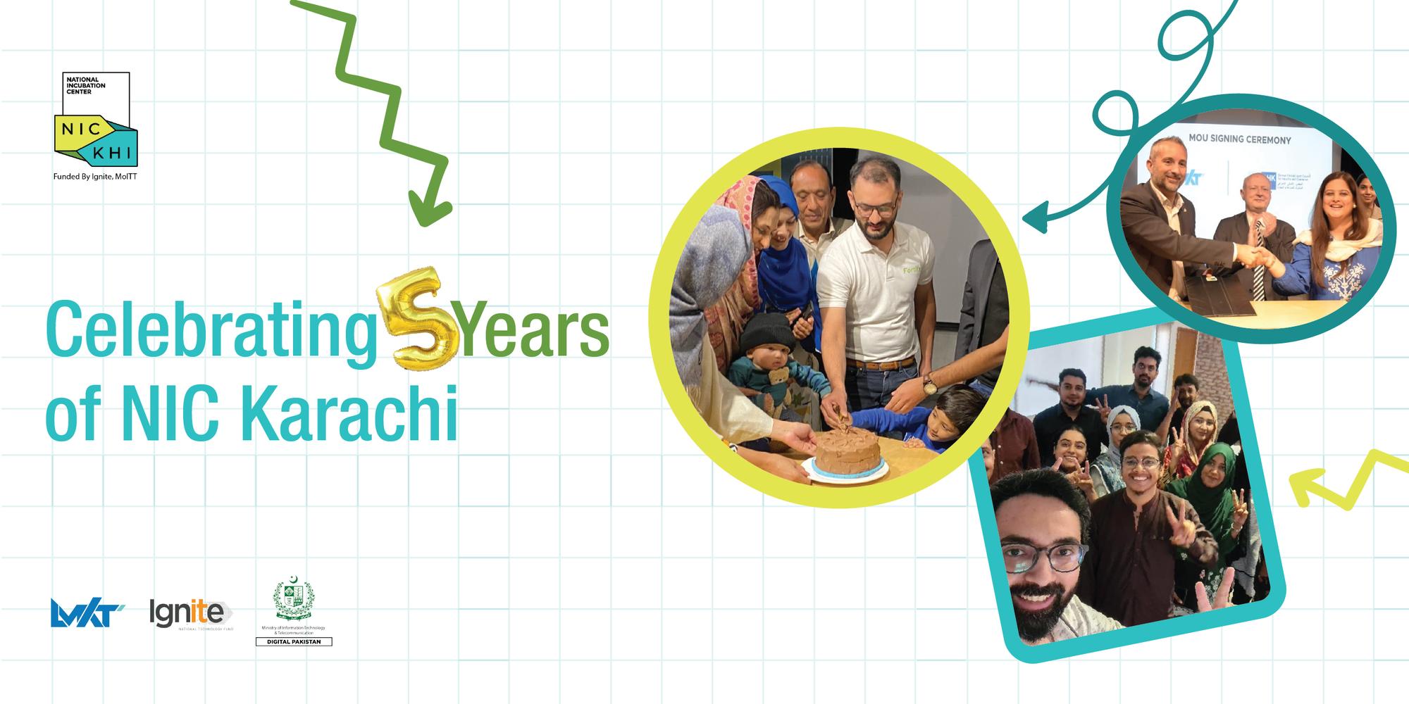 NIC Karachi 5 Years Celebrations · Luma