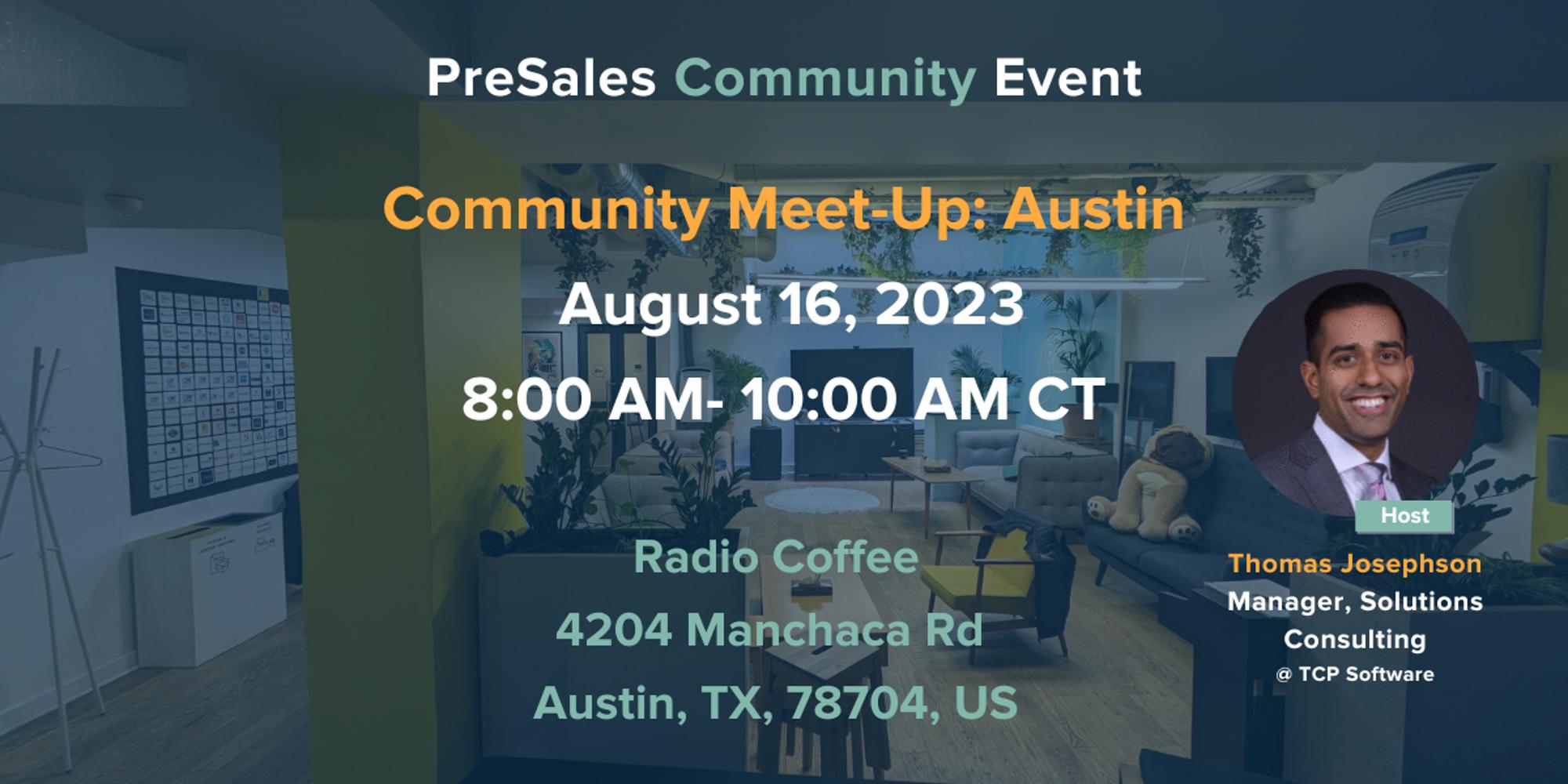 Community Meet Up Austin Luma