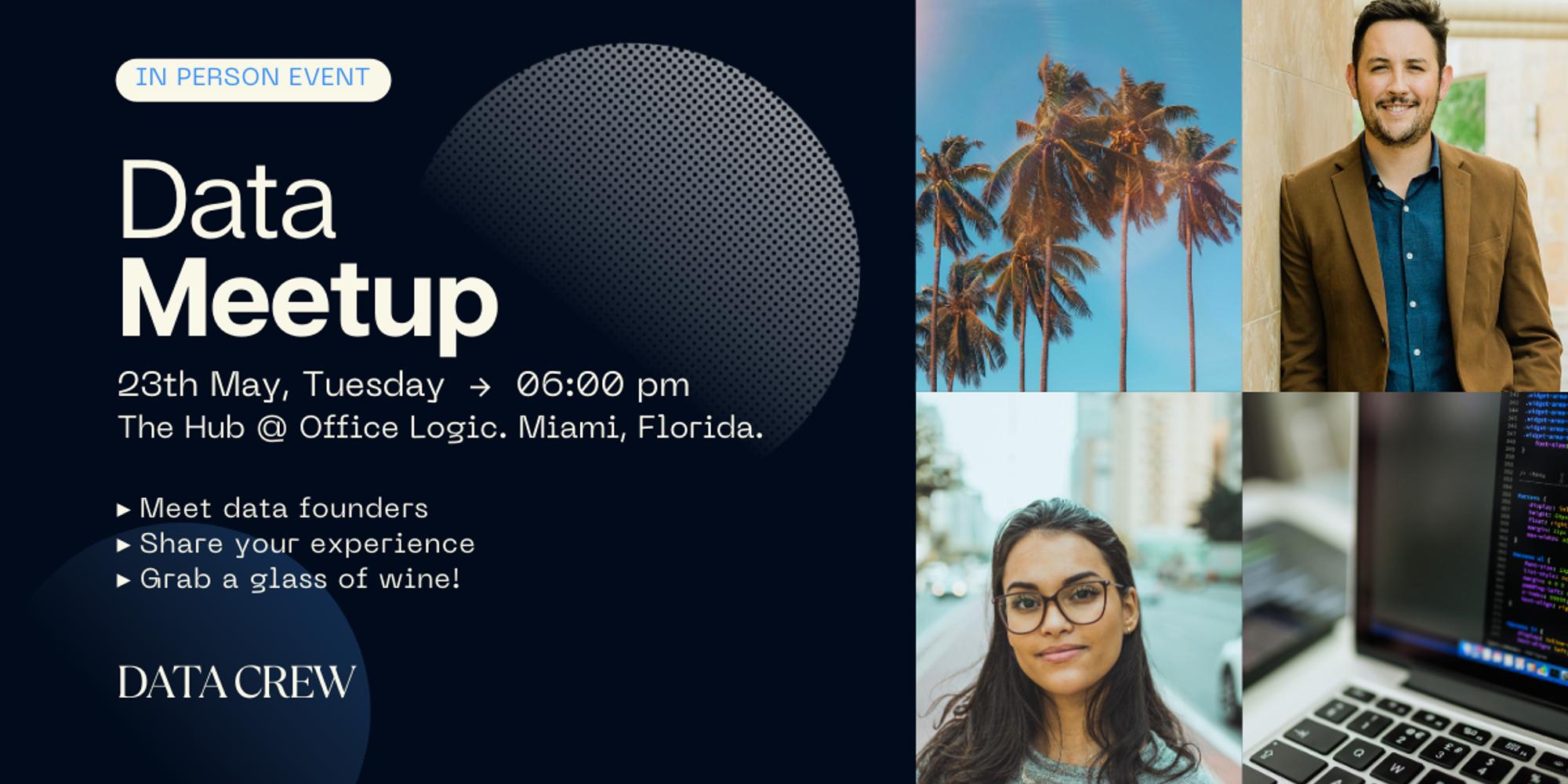 #DataCrew Meetup Miami · Luma