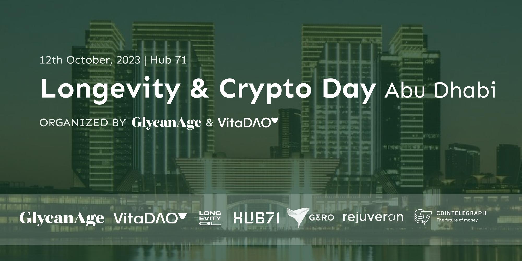 Longevity & Crypto Day Abu Dhabi · Luma