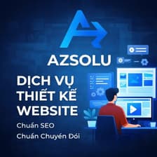 Profile picture for Dịch Vụ Thiết Kế Website AZSOLU
