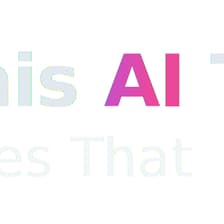 Profile picture for This AI Tool Does That .