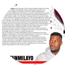 Profile picture for David Adefunmilayo