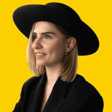 Profile picture for Katherine, Yellow