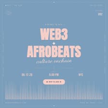 Profile picture for Web3 + Afrobeats