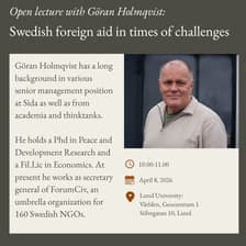 Profile picture for Göran Holmqvist, ForumCIV