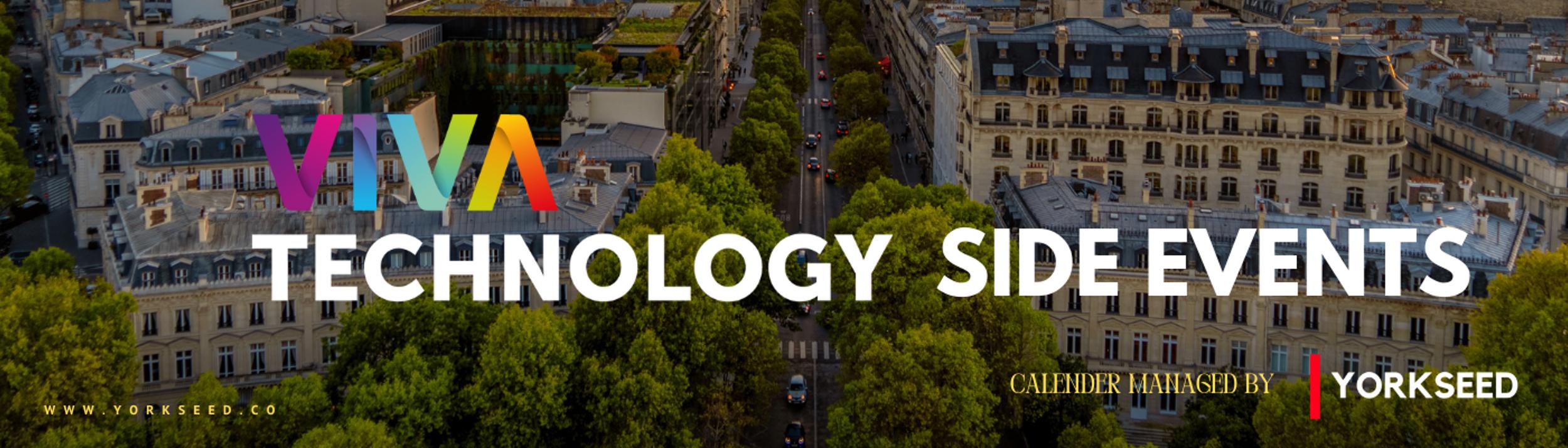VivaTech Technology Side Events — Calendar managed by Yorkseed