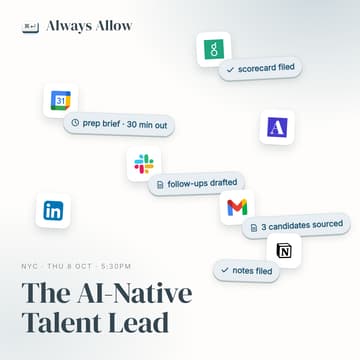 Cover Image for The AI-Native Talent Lead