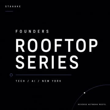 Cover Image for Founders Rooftop Series, AI/Tech — Reverse Network Meet