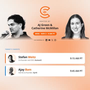 Cover Image for The AI Collective Podcast with AJ & Catherine: Monday, Nov 2