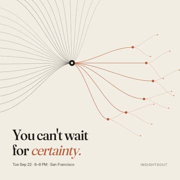 Cover Image for You Can't Wait for Certainty: A repeatable way to decide under pressure, one your team can use without you in the room