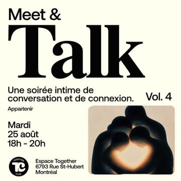 Cover Image for Meet & Talk #4 — Appartenir 🫂