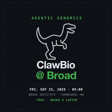 Cover Image for ClawBio, developing your own genomic agent from scratch