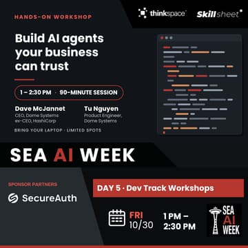 Cover Image for [AI Week] Build AI agents your business can trust with Dave McJannet and Tu Nguyen