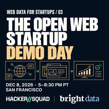 Cover Image for Web Data for Startups #03 — The Open Web Startup Demo Day
