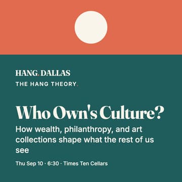 Cover Image for Who Owns Culture? How wealth, philanthropy, and art collections shape what the rest of us see