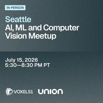Cover Image for Seattle AI, ML, and Computer Vision Meetup