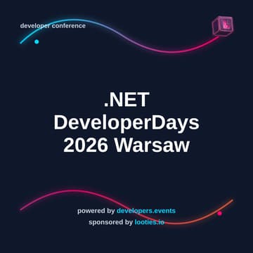 Cover Image for .NET DeveloperDays 2026 Warsaw