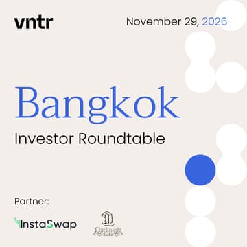 Cover Image for VNTR Investor Roundtable Bangkok